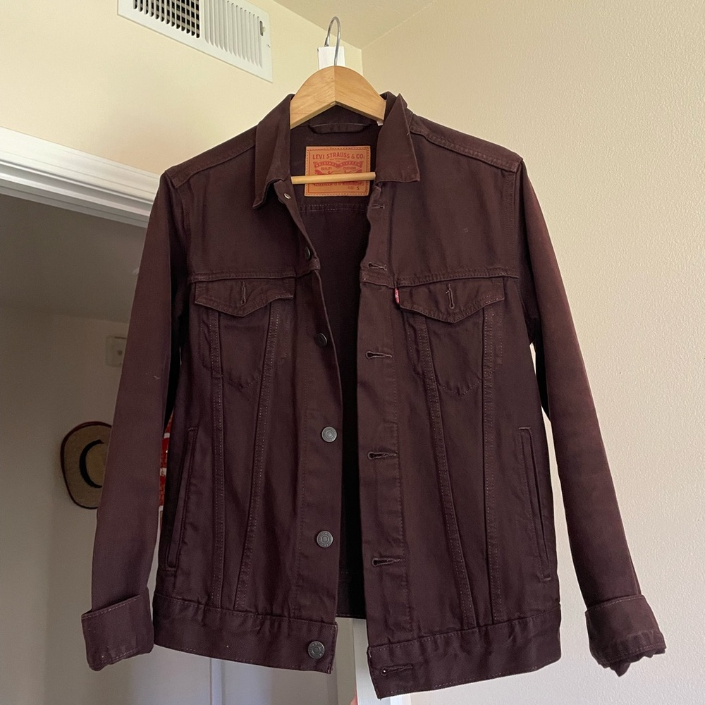 Levi's Dark Brown Denim Jacket